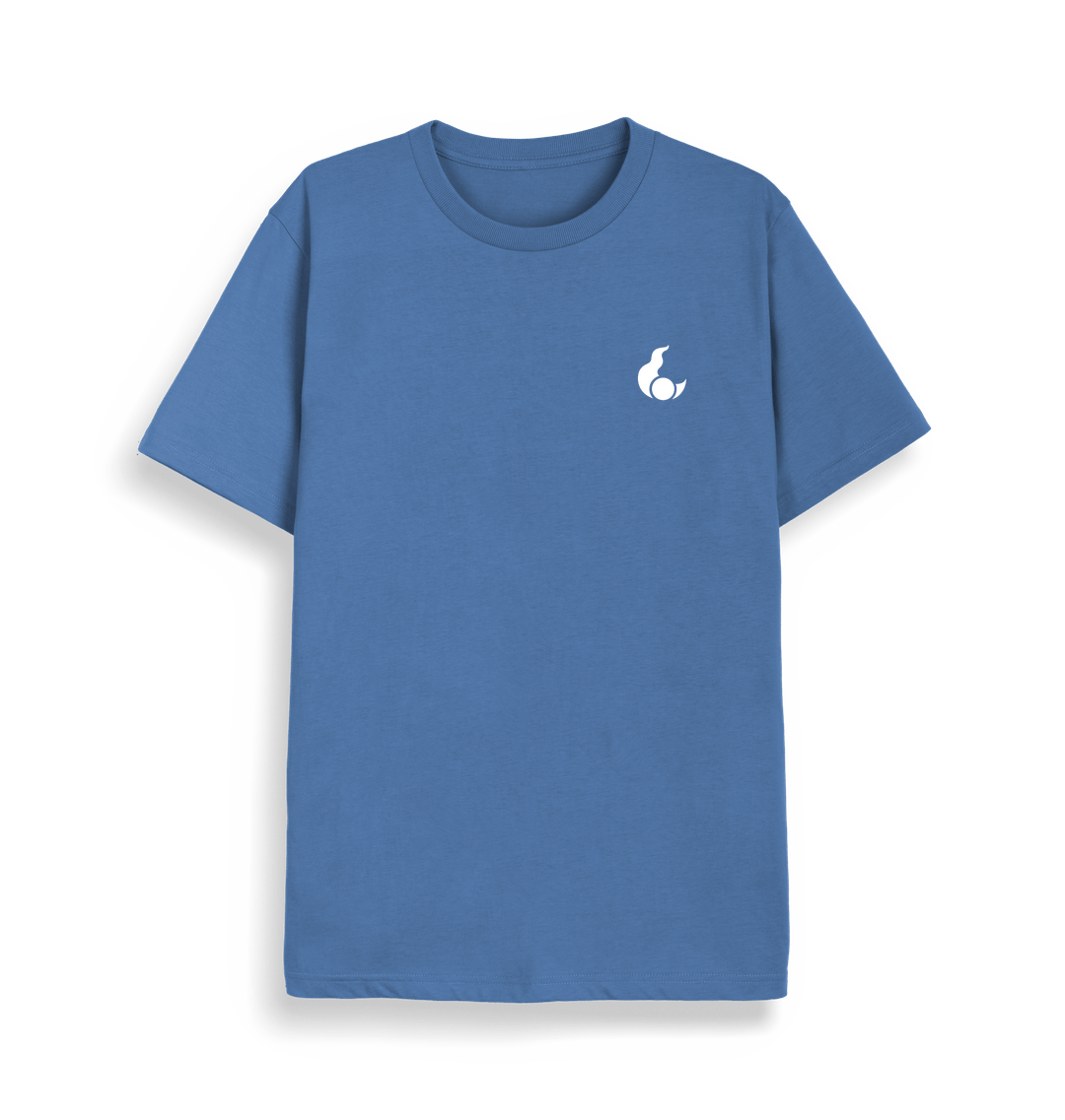 Bright Blue Printed T-shirt